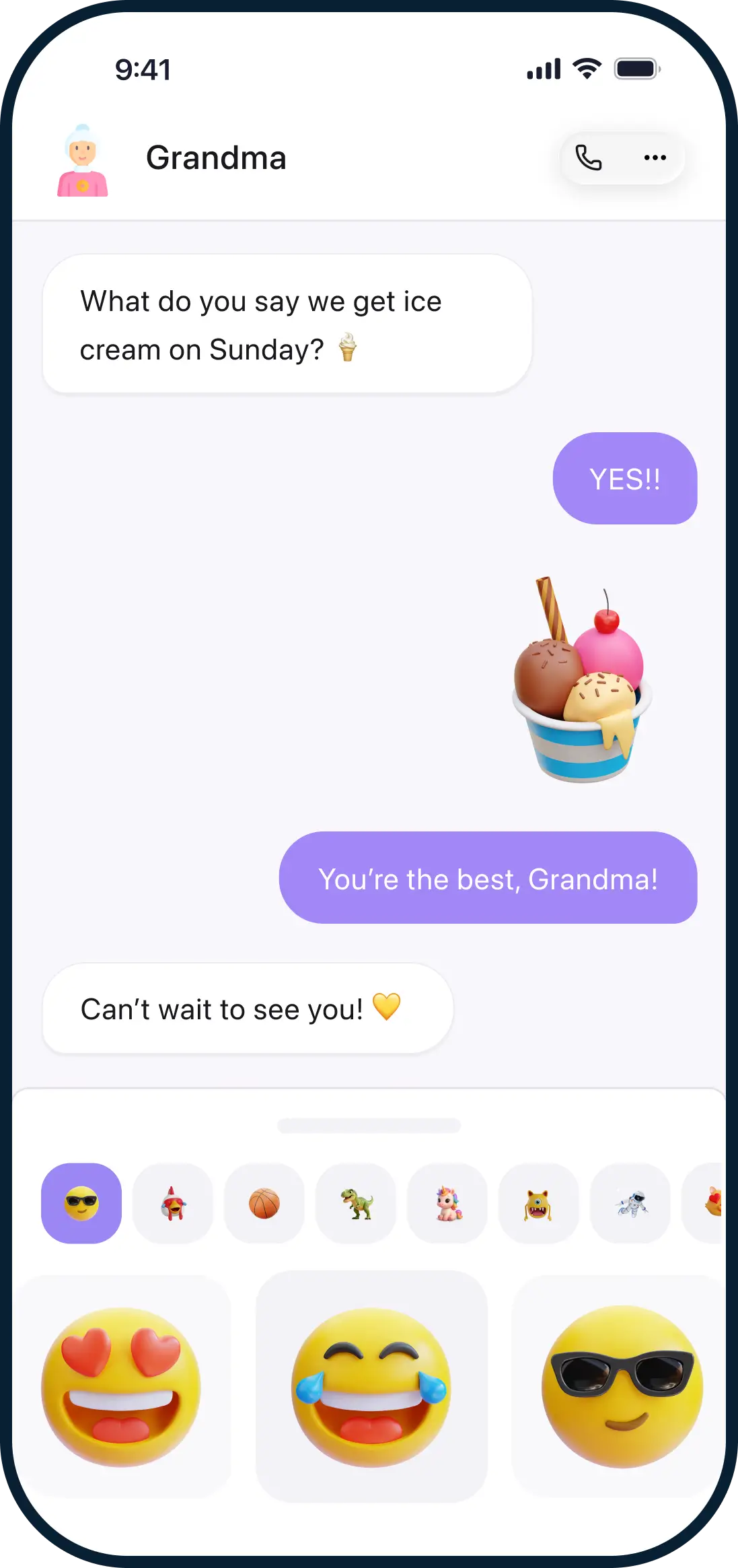 Privacy-first messaging for kids and families